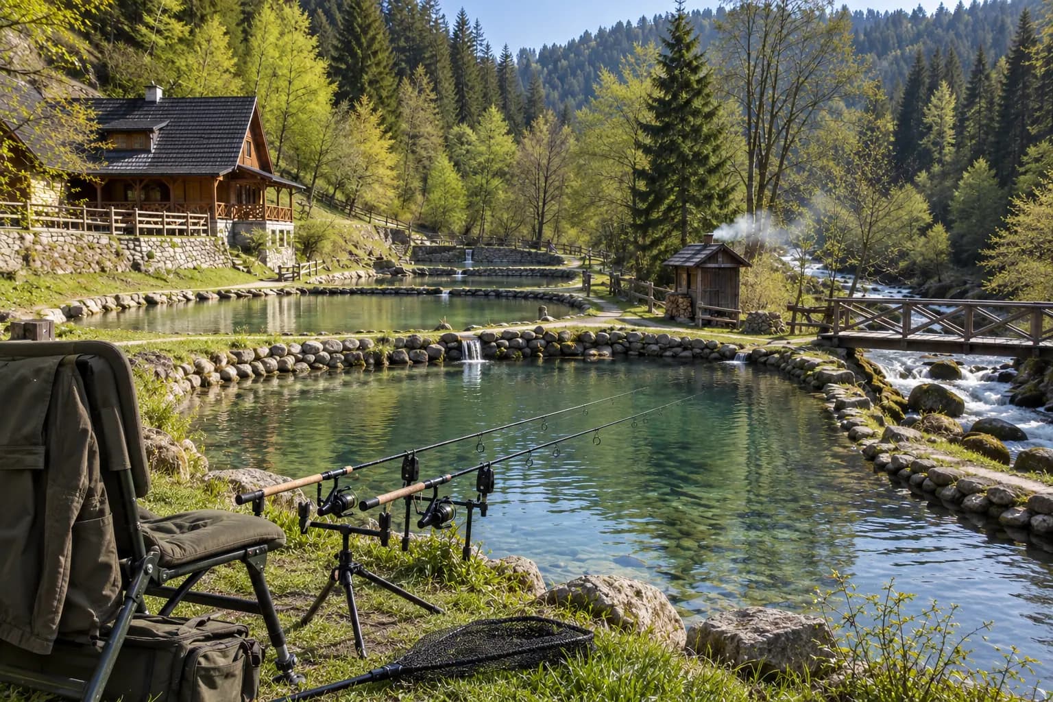 Pstrągarnia Zimny Potok — zdjęcie 1